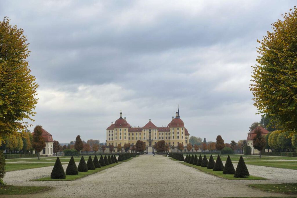 Moritzburg Castle in Saxony Germany