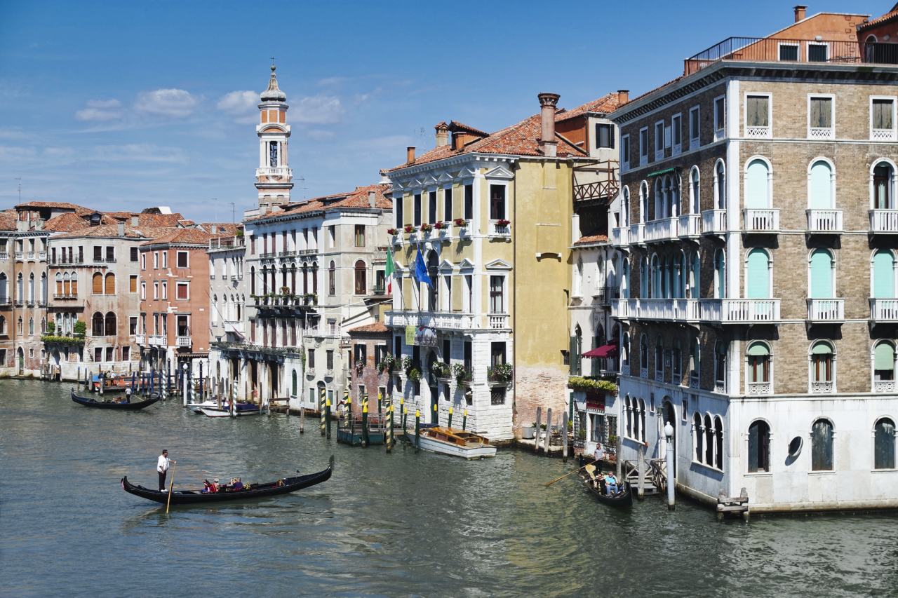 Large canal in Venice